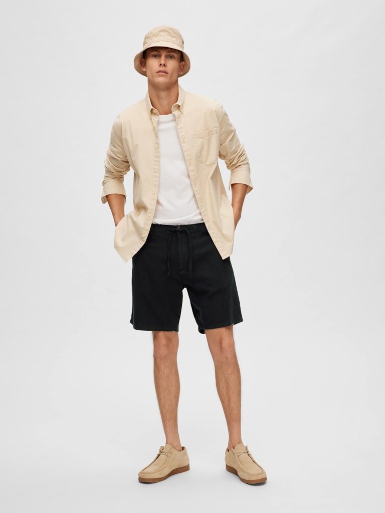 Selected Men Shorts / Badeshorts 16087638-black_S - Bygholm Menswear